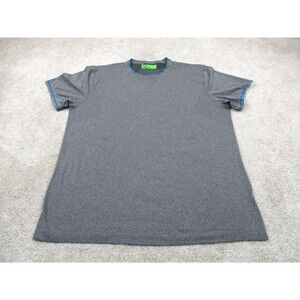 Lululemon Shirt Men Extra Large XL Gray Metal Vent Tech Athletic Short Sleeve